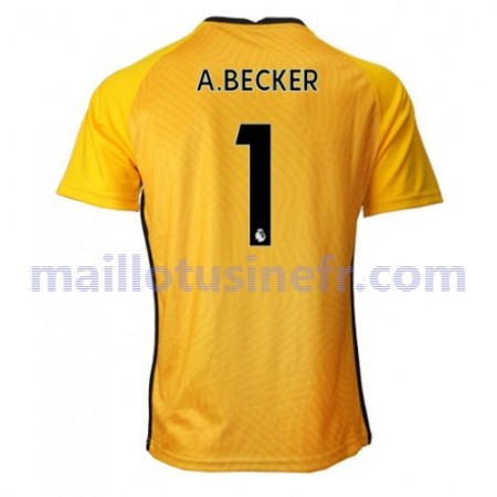 Maillot de Foot Liverpool Alisson Becker 1 Extérieur Gardien 2020-21 Maillot de Foot Liverpool Alisson Becker 1 Extérieur Gardien 2020-21